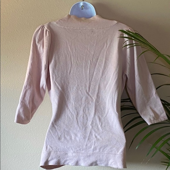 Maurices Blush Medium Surplice Sweater - Picture 2 of 5
